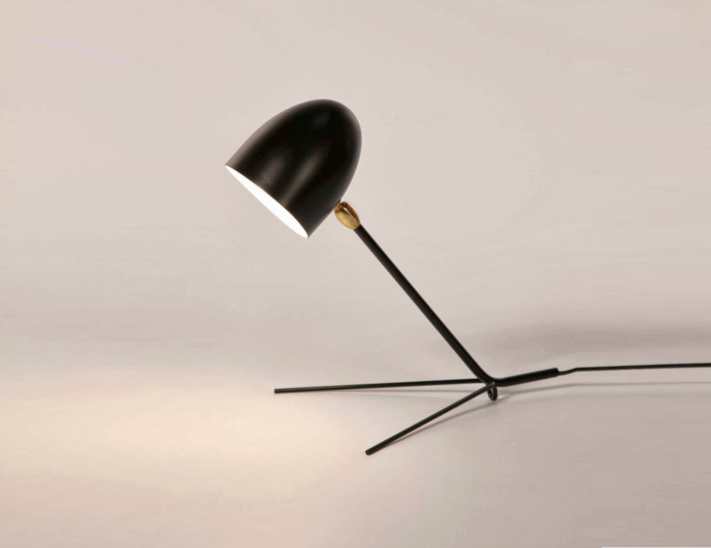 Black Serge Mouille Cocotte Desk Lamp - SergeMouilleUSA