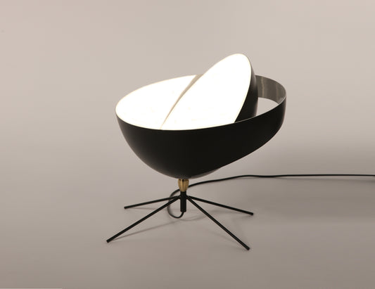 Black Serge Mouille Saturn Desk Lamp - SergeMouilleUSA