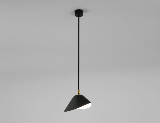 Black Serge Mouille Library Ceiling Lamp - SergeMouilleUSA